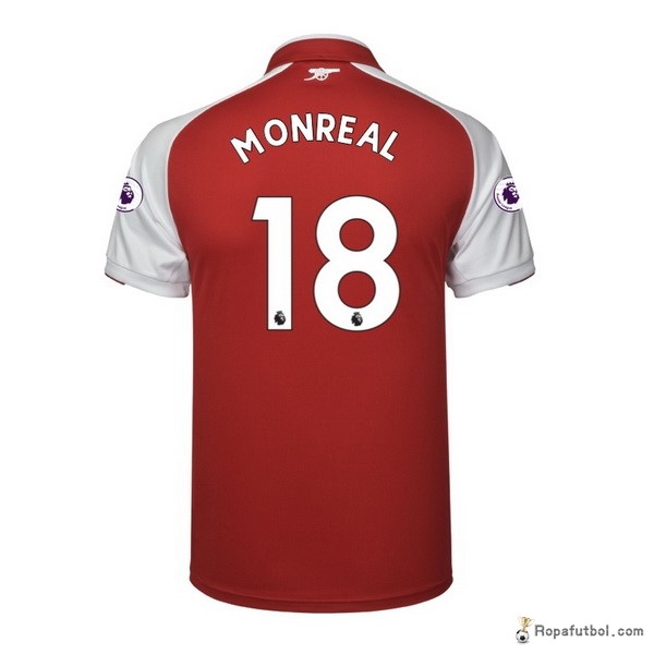 Camiseta Arsenal Replica Primera Ropa Monreal 2017/18